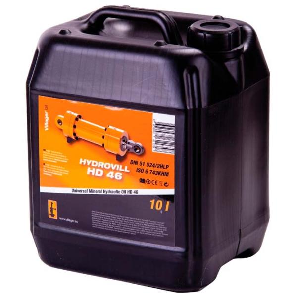 Гидравлическое масло Villager Hidraulic HD-46 10л photo 1