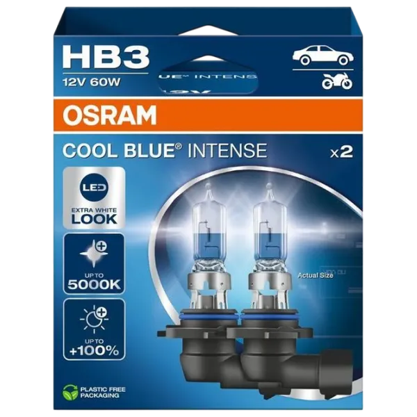 Автомобильная лампа Osram 9005CBN-2HB Галоген / HB3 / P20d / 60 Вт /  photo 1 Автомобильная лампа Osram 9005CBN-2HB Галоген / HB3 / P20d / 60 Вт /  photo 1
