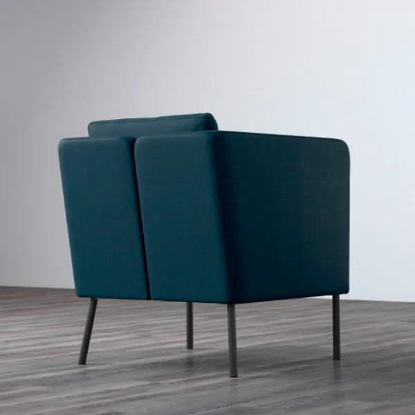 Кресло Ikea Skiftebo Черный Тёмно синий photo 4 Кресло Ikea Skiftebo Черный Тёмно синий photo 4