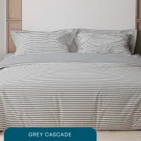 Lenjerie de pat Relaxe Home Soft Dreams Grey Cascade Bumbac