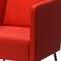 Fotoliu Ikea Skiftebo Black Red photo 2