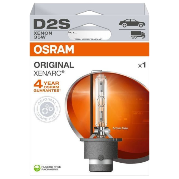 Автомобильная лампа Osram 66240-1HB Ксенон / D2S / P32d-2 / 35 Вт /  photo 1 Автомобильная лампа Osram 66240-1HB Ксенон / D2S / P32d-2 / 35 Вт /  photo 1