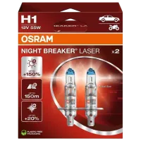 Автомобильная лампа Osram 64150NL-2HB Галоген / H1 / P14.5s / 55 Вт / 