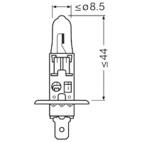 Автомобильная лампа Osram 64150NL-2HB Галоген / H1 / P14.5s / 55 Вт / photo 3