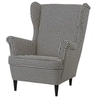 Fotoliu Ikea Strandmon Black Black