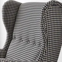 Fotoliu Ikea Strandmon Black Black photo 5