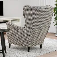 Fotoliu Ikea Strandmon Black Black photo 6