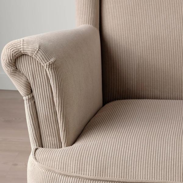 Кресло Ikea Strandmon Beige Бежевый photo 5 Кресло Ikea Strandmon Beige Бежевый photo 5