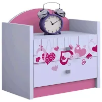 Детский мебельный набор Happy Babies Happy 05 White Pink / унисекс photo 3
