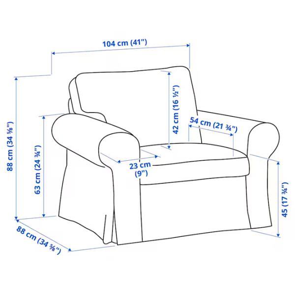 Fotoliu Ikea Ektorp Green Green photo 6 Fotoliu Ikea Ektorp Green Green photo 6