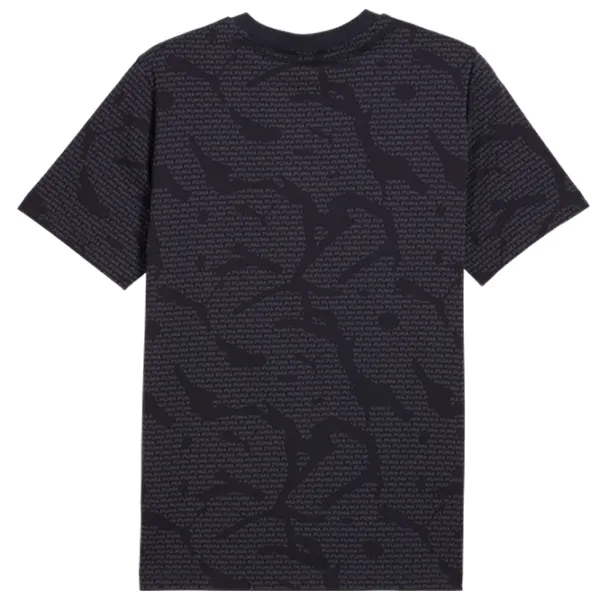 Tricou pentru bărbați Puma Ess Logo Lab All-Over Print 100% bumbac / Navy photo 2