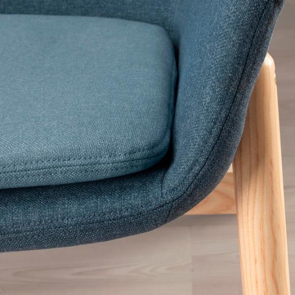 Кресло Ikea Vedbo Beige Синий photo 4 Кресло Ikea Vedbo Beige Синий photo 4