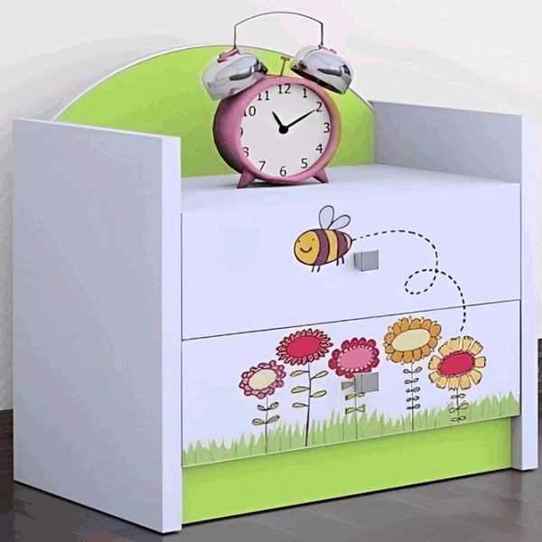 Set de mobilă pentru copii Happy Babies Happy 03 White Green / unisex photo 13 Set de mobilă pentru copii Happy Babies Happy 03 White Green / unisex photo 13