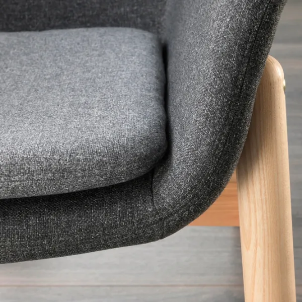 Кресло Ikea Vedbo Beige Серый photo 4 Кресло Ikea Vedbo Beige Серый photo 4