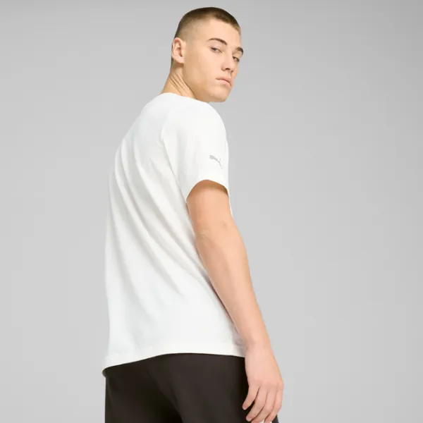 Футболка для мужчин Puma BMW Motorsport Jacquard 100% хлопок / Белый photo 4 Футболка для мужчин Puma BMW Motorsport Jacquard 100% хлопок / Белый photo 4