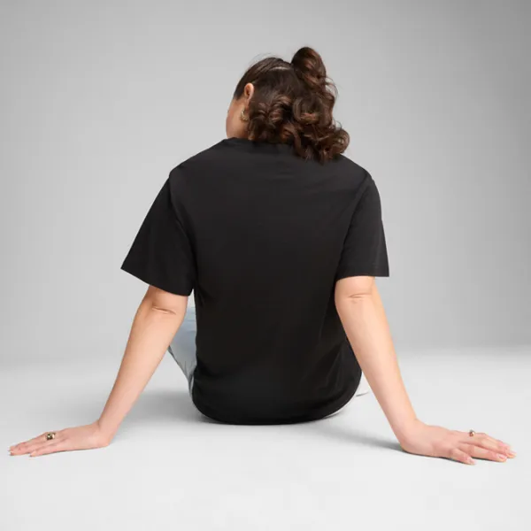 Tricou pentru femei Puma Her Graphic 25% bumbac reciclat / Black photo 5
