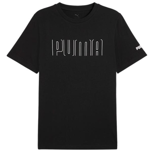 Футболка для мужчин Puma Sport Graphic 100% хлопок / Черный photo 1 Футболка для мужчин Puma Sport Graphic 100% хлопок / Черный photo 1