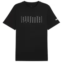 Футболка для мужчин Puma Sport Graphic 100% хлопок / Черный