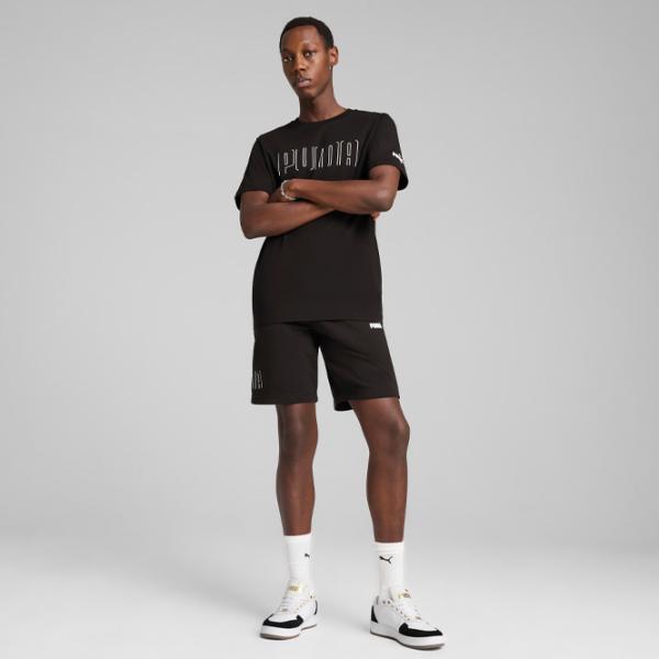 Футболка для мужчин Puma Sport Graphic 100% хлопок / Черный photo 5