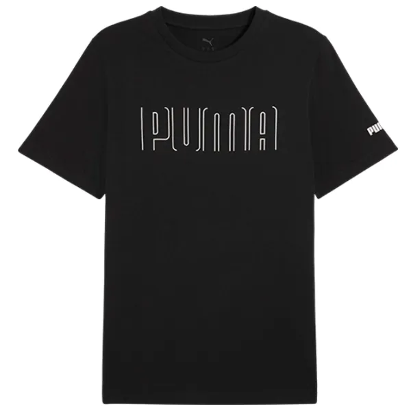 Футболка для мужчин Puma Sport Graphic 100% хлопок / Черный photo 1 Футболка для мужчин Puma Sport Graphic 100% хлопок / Черный photo 1