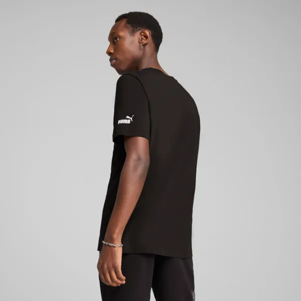 Футболка для мужчин Puma Sport Graphic 100% хлопок / Черный photo 4