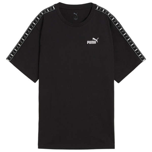 Tricou pentru femei Puma Ess Tape Tee 30% poliester / Black photo 1 Tricou pentru femei Puma Ess Tape Tee 30% poliester / Black photo 1