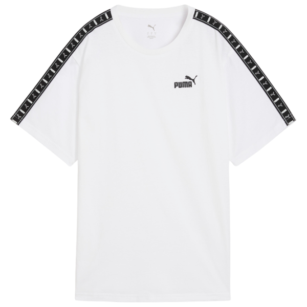 Tricou pentru femei Puma Ess Tape Tee 30% poliester / White photo 1