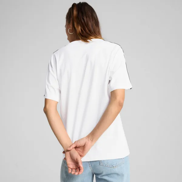 Tricou pentru femei Puma Ess Tape Tee 30% poliester / White photo 5
