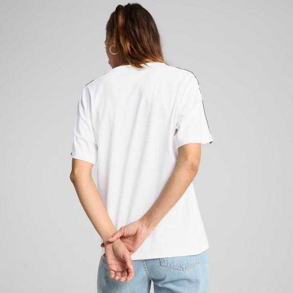 Tricou pentru femei Puma Ess Tape Tee 30% poliester / White photo 5