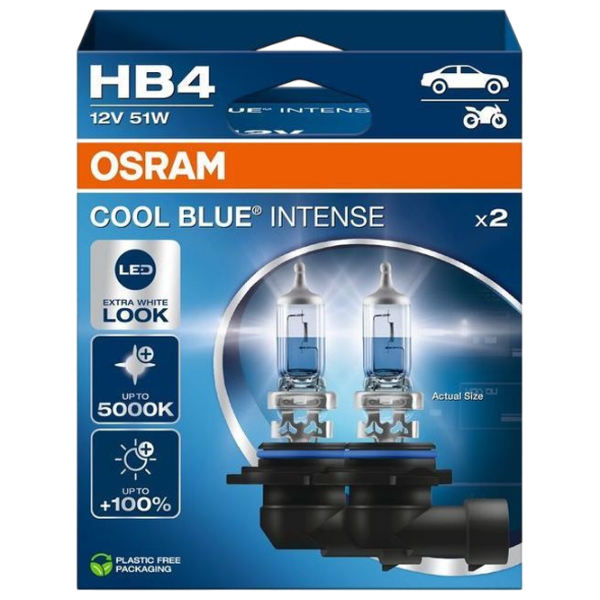 Автомобильная лампа Osram 9006CBN-2HB Галоген / HB4 / P22d / 51 Вт /  photo 1 Автомобильная лампа Osram 9006CBN-2HB Галоген / HB4 / P22d / 51 Вт /  photo 1