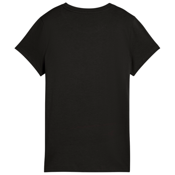 Tricou pentru femei Puma Ess Script 100% bumbac / Black photo 2