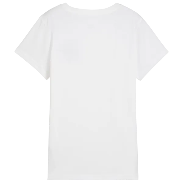 Tricou pentru femei Puma Ess Script 100% bumbac / White photo 2