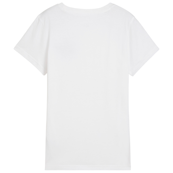 Tricou pentru femei Puma Ess Script 100% bumbac / White photo 2