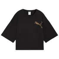 Футболка для женщин Puma Wardrobe Ess Leo Luxe Graphic Short 20% полиэстер / Черный