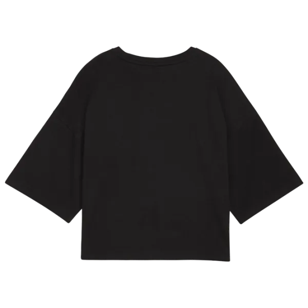 Tricou pentru femei Puma Wardrobe Ess Leo Luxe Graphic Short 20% poliester / Black photo 2