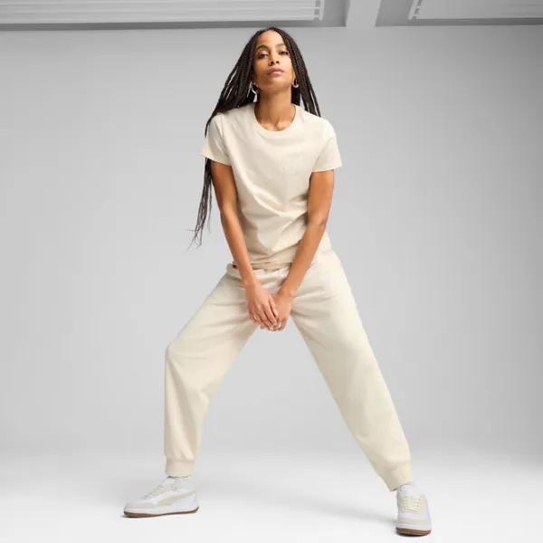 Футболка для женщин Puma Ess Script 100% хлопок / Snow photo 3 Футболка для женщин Puma Ess Script 100% хлопок / Snow photo 3