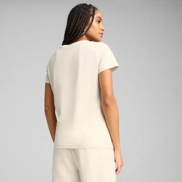 Футболка для женщин Puma Ess Script 100% хлопок / Snow photo 5 Футболка для женщин Puma Ess Script 100% хлопок / Snow photo 5