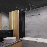 Сушилка для белья Sepio 8417 Потолочная/ Сталь photo 10