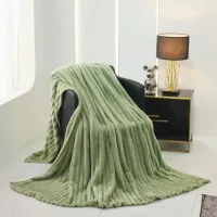 Cuvertură Relaxe Home 020301  100% poliester / Green