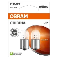 Автомобильная лампа Osram 5008-2BL Накал / R10W / BA15s / 10 Вт / 