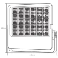 Proiector LED Horoz Borneo-400 White / 48000lm photo 3