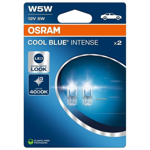 Автомобильная лампа Osram 2825CBN-2BL Накал / W5W / W2.1x9.5d / 5 Вт /  photo 1 Автомобильная лампа Osram 2825CBN-2BL Накал / W5W / W2.1x9.5d / 5 Вт /  photo 1