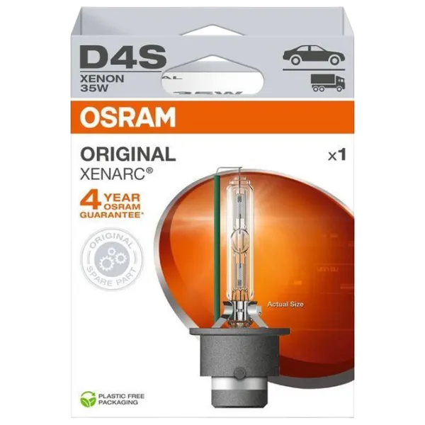 Автомобильная лампа Osram 66440-1HB Ксенон / D4S / P32d-2 / 35 Вт /  photo 1 Автомобильная лампа Osram 66440-1HB Ксенон / D4S / P32d-2 / 35 Вт /  photo 1