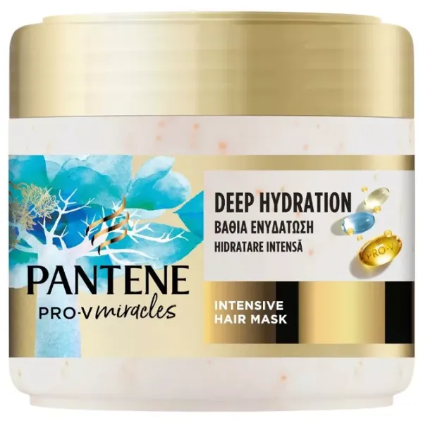 Маска для волос Pantene Hydra Glow 0.3л photo 1 Маска для волос Pantene Hydra Glow 0.3л photo 1