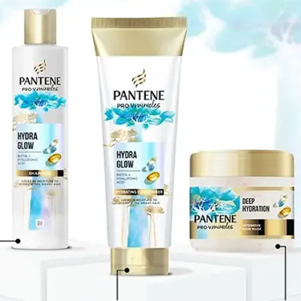 Маска для волос Pantene Hydra Glow 0.3л photo 2 Маска для волос Pantene Hydra Glow 0.3л photo 2