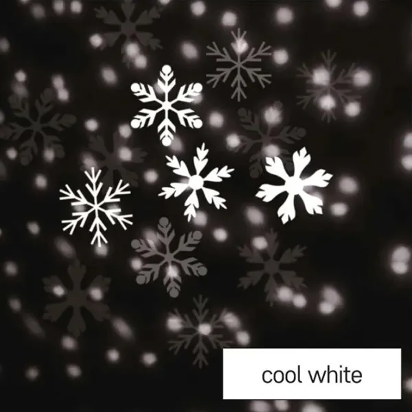 Proiector LED EMOS Fulgi în mișcare White /  photo 3