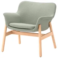 Кресло Ikea Vedbo/Gunnared Beige Light Green