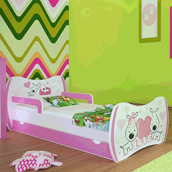 Детский мебельный набор Happy Babies Dream 44 White Pink / унисекс photo 3 Детский мебельный набор Happy Babies Dream 44 White Pink / унисекс photo 3