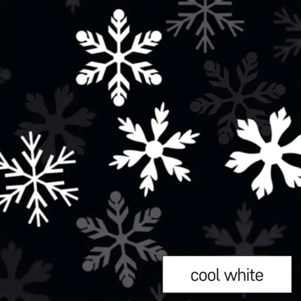Proiector LED EMOS Fulgi în mișcare White /  photo 3