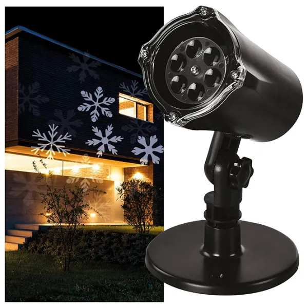 Proiector LED EMOS Fulgi în mișcare White /  photo 7